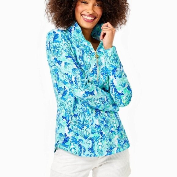 Lilly Pulitzer UPF 50+ Skipper Popover NWT - Picture 1 of 8
